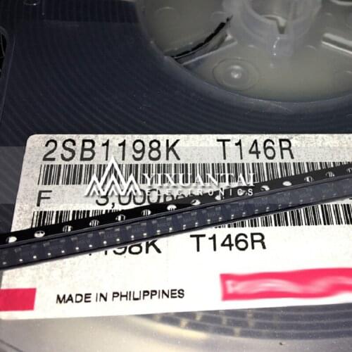 10PCS/LOT original 2SB1198K T146R 2SB1198K 1198K AKR SOT23