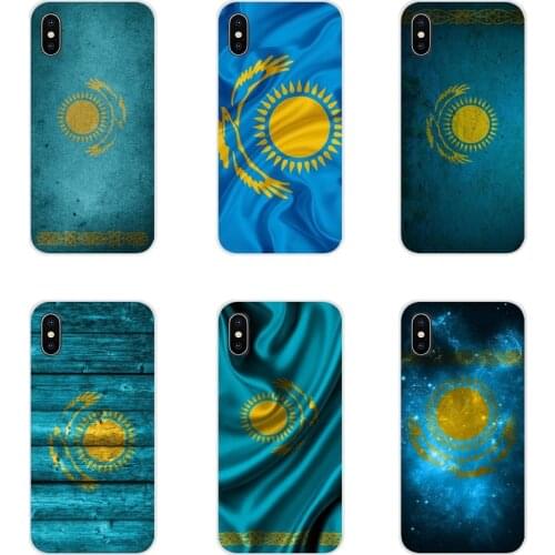 Accessories Phone Cases Covers Kazakhstan flag For Xiaomi Mi4 Mi5 Mi5S Mi6 Mi A1 A2 A3 5X 6X 8 CC 9 T Lite SE Pro