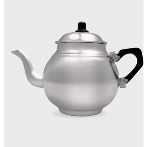 Aluminum Camping Teapot 1.25 lt High Quality Heat Resistant Handle Picnic Travel Outdoor Teapot Kettle Samovar Teapot