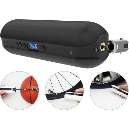 150PSI Car tire inflator Air Pressure Pump Electric Inflator Rechargeable Tire Pump MTB Power Bank for Car Road Bike Bicycle