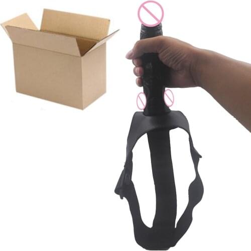 CamaTech Removable Strap On Dildo Pants For Lesbian 7.68" Realistic Penis With Adjustable Belt Strapon Harness For Anal Sex Toys