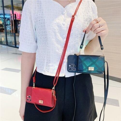 Flip wallet card holder Messenger Bag For Galaxy A10/20/30/440/50S/60/70/90 M10/40/20/30S Crossbody handbag TPU Soft phone case