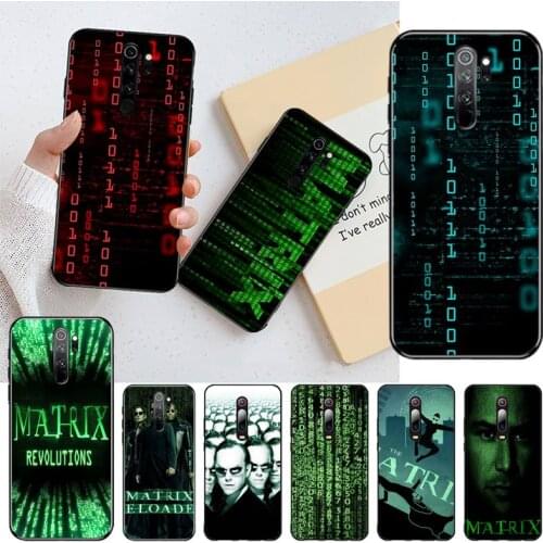 The Matrix pattern Customer High Quality Phone Case for Redmi Note 8 8A 8T 7 6 6A 5 5A 4 4X 4A Go Pro