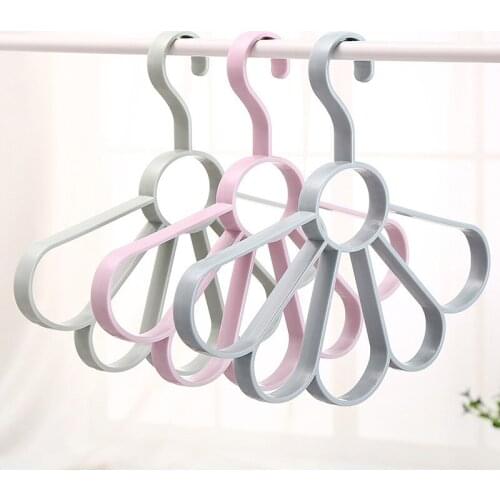 Scarf holder, tie holder, wardrobe hanger, plastic scarf holder, circle ring type belt storage hook holder, belt holder