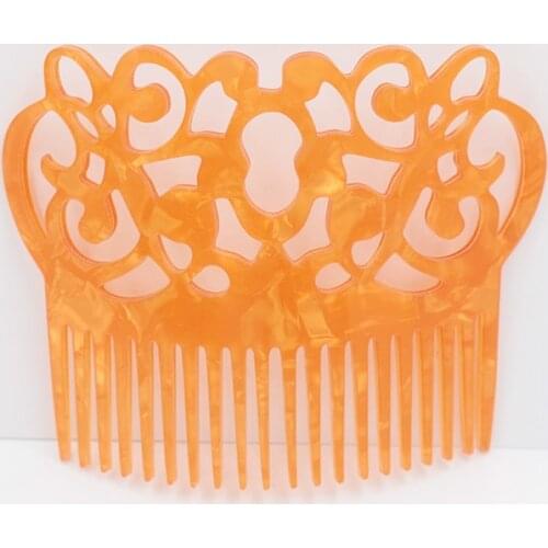 Hair comb acetic acid plate a variety of color fashionable female holiday party headdress decoration