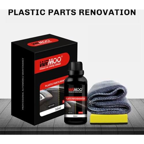 Car Rubber Plastic Leather Renovation Kit For Car Care Cleaning Car Plastic Maintenance Interior Coating Anti Fouling Repair Set