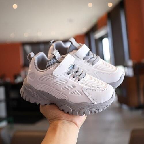 3-12 Years Kids Outdoor Shoes Running Shoes Children Sport Shoes for Boys Girls Soft Bottom Breathable Sneakers