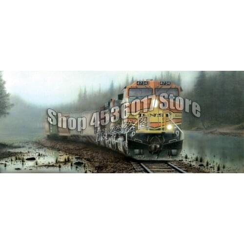 Full 5D DIY Diamond Painting Scenery Trains & Locomotive canvas Embroidery Cross Stitch Needlework Diamond Mosaic Decor Gift