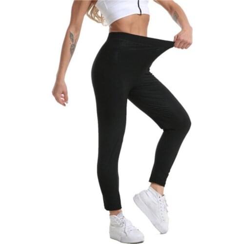 Sports And Sweating Body Building Pants Yoga Sauna Hiking Pants Fitness Body Nine Points Shaping Pants