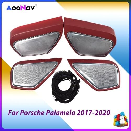 Led Ambient light lamp For Porsche Palamela 2017 2018 2019 2020 64 Color Car Interior lights Cover