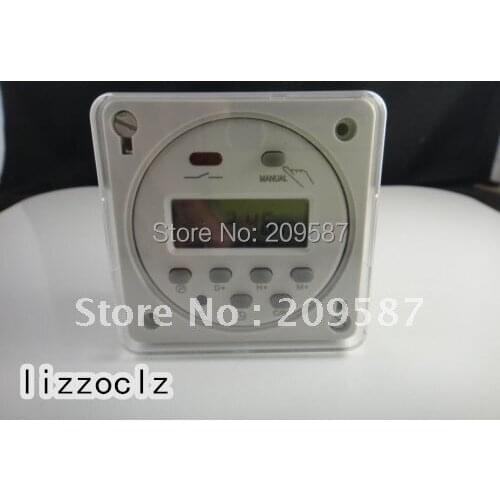 Rainproof DC 12V Digital Programmable Time switchs Relay With Weather Proof Box