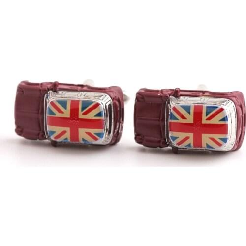 Upscale automobile modeling spray printing cufflinks shirts cufflinks cuff factory direct sale free shipping