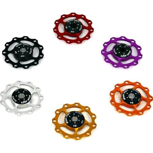 11T Wheel Rear Derailleur Pulley MTB Bike Bearing Jockey Wheel Road Bike Guide Wheel Roller Cycling Accessory