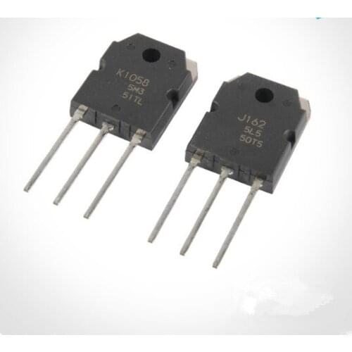 2pcs/lot 1pair 2SK1058 2SJ162 K1058 J162 high power audible counter tube New original