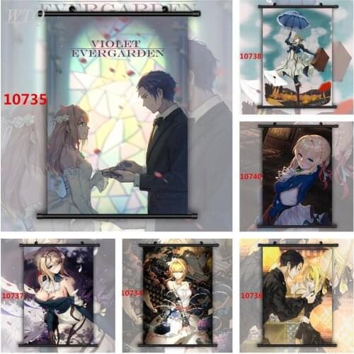 Violet Evergarden Anime Posters Canvas Painting Posters and Prints Wall Decor Posters Wall Art Picture Room Decor Home Decor
