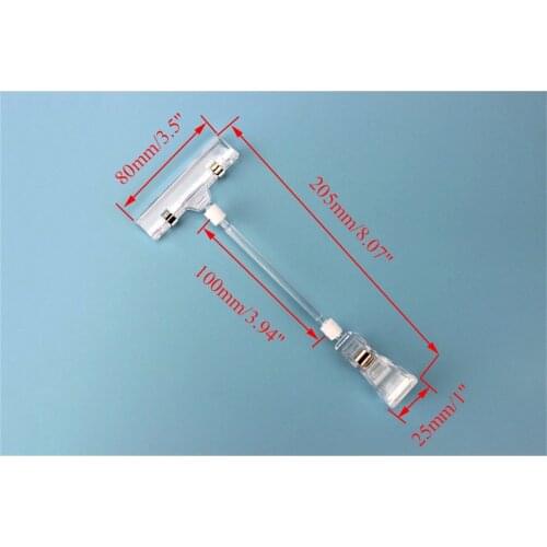 Big size POP Clip Advertising Tag Clip Sign Name Card Label Holder Spring Clamp Sign Display Rack Note Snap Photo Picture Clip