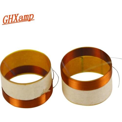 GHXAMP 14.28MM 14 Core Tweeter Voice coil 8OHM KSV For 3"inch BMB Tweeter Speaker 2pcs