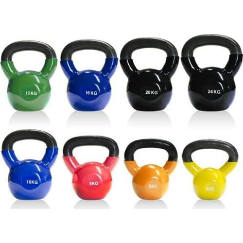 Kettlebell MuscleMax Crossfit weighs Russian 2-32 KG Gym Gym dumbbells, functional training