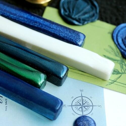 Ceramic lacquer wax strips flash color lacquer wax strips transparent lacquer seal envelope invitation decoration lacquer wax