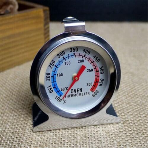 300ºC Stainless Steel Oven Thermometer Stand Up Cooking Meat Temperature Kitchen Cooker Baking Supplies