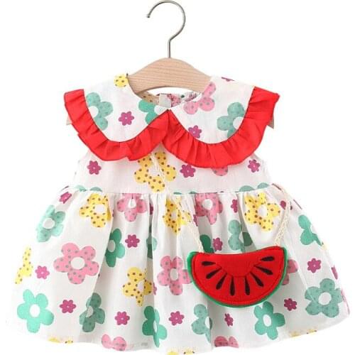 Summer Baby Girls Dresses For Baby Casual Beach Sundress Princess Dress Infant Dress Newborn Clothes 1st Year Birthday Dress