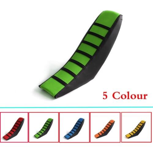 Rib Ribbed Gripper Seat Cover For SX XC EXC XC-W SX-F 125 150 250 300 350 450 500 Motorcross MX dirt bike Enduro
