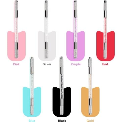 Sterile Double Sided Microblading Pen 10PCS/Lot for Eyebrow Tattoo with Individual Package Microblading Hand Tool