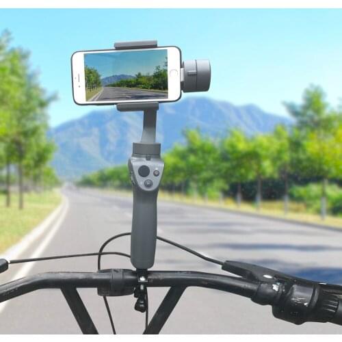 Bike Bracket Bicycle Mount Holder Clip Clamp for DJI OSMO Mobile 2/3 Handheld Gimbal Stabilizer Smooth 4 3 Q Vimble Accessories