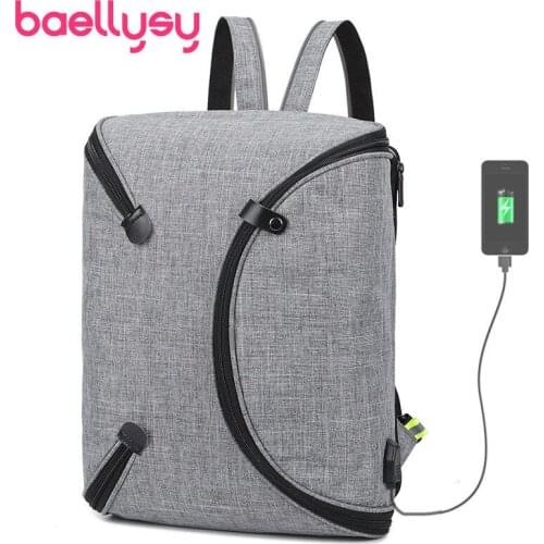 Waterproof Oxford Business Backpack Male Travel Backpack Men Usb Charging Sac A Dos Mochila Masculina Plecak Travel Luggage Bag
