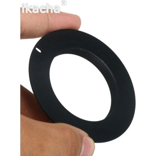 10pcs Aluminum M42 Screw Lens For Canon EOS EF Mount Adapter Ring Rebel For Canon XSi T1i T2i 1D 550D 500D 60D 50D 7D 1000D