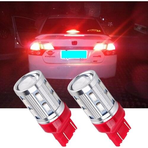 2pcs 7440 7443 Led Bulbs T20 W21/5W lamp 5W - For DRL Fog Brake Lights Turn Signal Tail Lamps car light source Xenon White