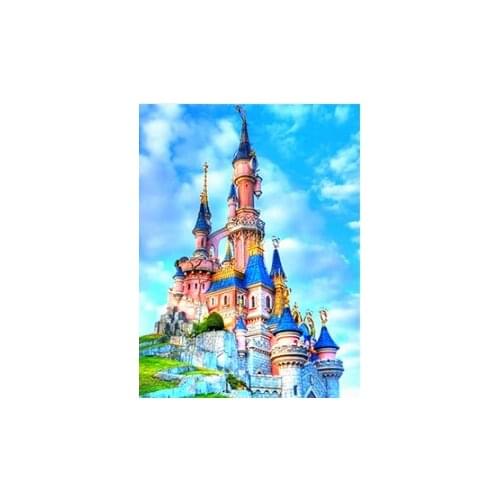 Castle Dimond Embroidery Painting Full Scenery Diamand Painting Complet Stones Picture Wall Stickers New Hobby Diamond Dotz Diy