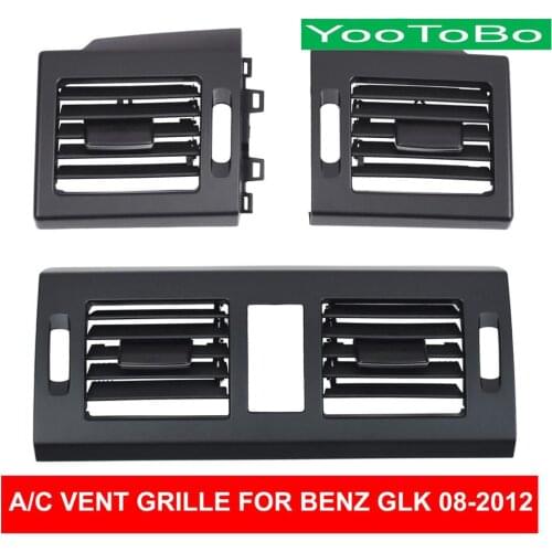 Car AC Front Left / Right Console Center Air Conditioner Vent Grille GLK Panel Cover ForMercedes Benz GLK300 GLK350 08-2012 W204
