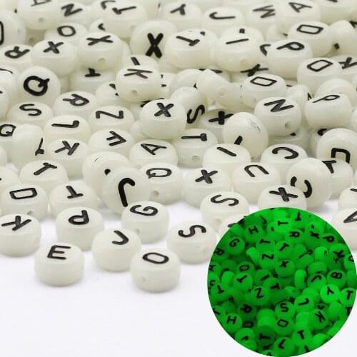 Beige Mix Flat Round Letter Beads 4x7mm Acrylic Alphabet Spacer Loose Beads for Jewelry Making DIY Necklace Bracelet Accessories