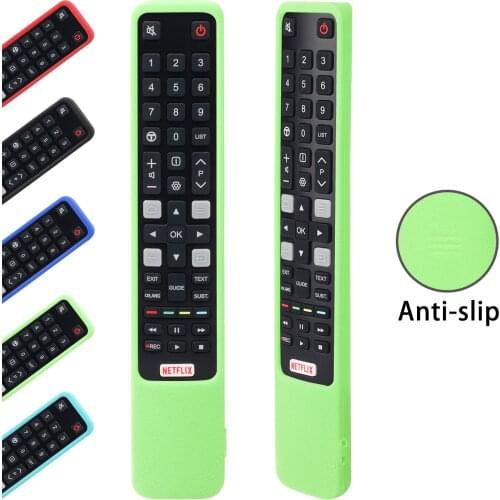 Remote Control Cover For TCL RC802N YUI1 YU14 U43P6046 U49P6046 U55P6046 U65P6046 Non-slip Silicone Protective Soft Case