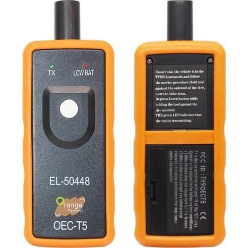 Quality A+ EL50448 Auto Tire Presure Monitor Sensor OEC-T5 EL 50448 For G-M/Opel TPMS Reset Tool EL-50448 Electronic