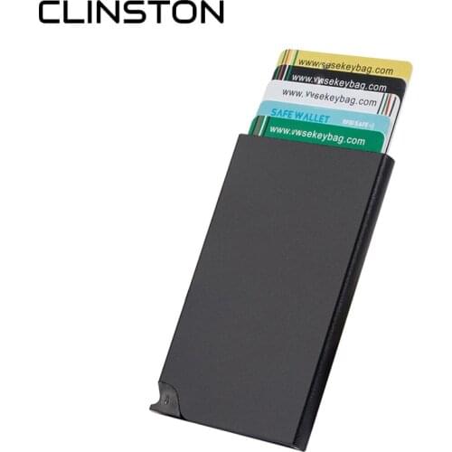 TOP 2020 New Good Quality simple Aluminum Card Box Universal Portable Couple Wallet Thiin Card Holder For Men women