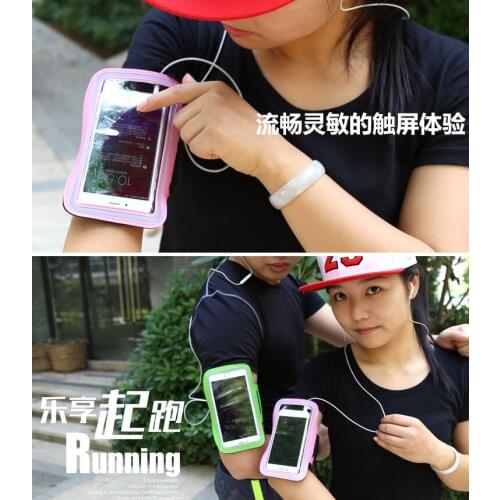 Wholesale Waterproof Sport Running phone Arm Band Case For big size Gym Arm Holder Belt Leather Cover Hoesje