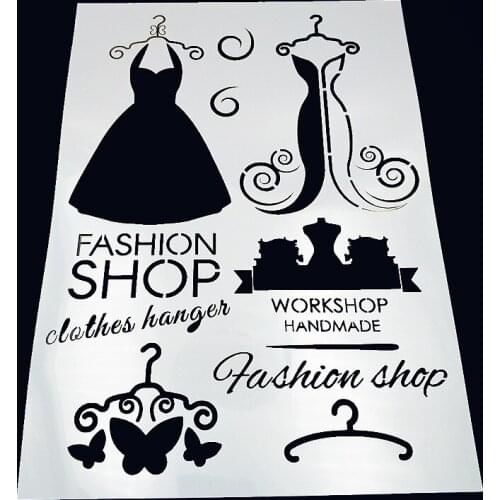 Fashion shop plastic mold shield DIY cake scrapbook stencils hollow Embellishments printing lace ruler Valentines Day