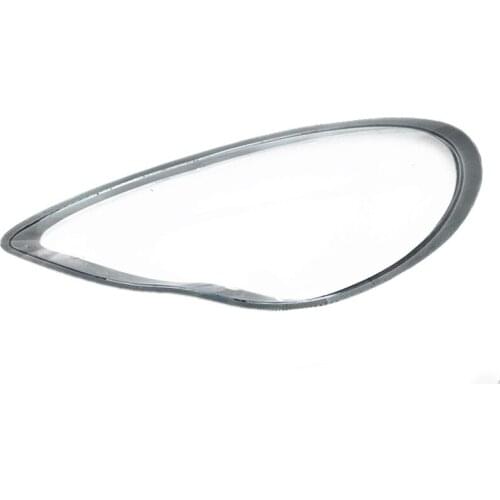 For Porsche Palomera lens lampshade shell Transparent headlight housing Front cover Plastic headlight housing 2010-2013 lens 987