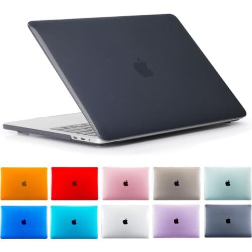 Crystal Hard Laptop Case for Macbook AIR Retina 11 12 inch with Touch Bar Cover For Macbook New Pro 13 15.4 Shell A2159 A1932