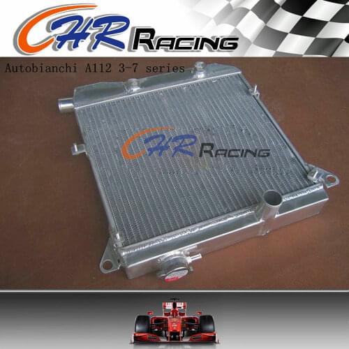 Alloy Aluminum radiator for Autobianchi A112 A 112 3-7 series 3 4 5 6 7 series