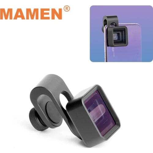 MAMEN 1.33X Super Widescreen Lens Mobile Phone Lens Anamorphic Lens For iOS/Android Smartphones With Multilayer Optical Film