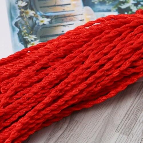 100PCS Red String Kabbalah Bracelets Ethnic Red Rope Lanyard Accessory Jewelry