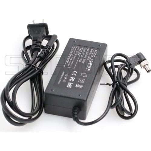 12V 3A 5.5x2.1mm with Self-Locking AC DC Power Supply Adapter for Video Devices Pix-E5H PIX-E7 KiPRO Atomos Monitor Lectrosonics