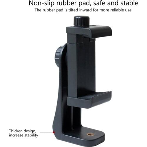 28EA Rotates Vertical Horizontal Adjustable Clamp with 1/4 Standard Metal Screw Mounting Anti-scratch Holder Bracket