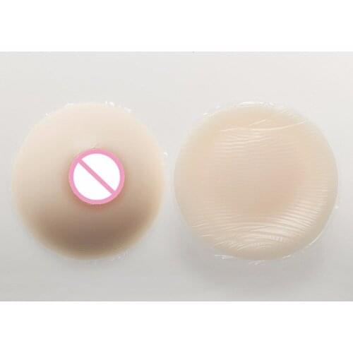 600g cup size B shemale transgender silicone breast forms bras pads for men false boobs round shape realistic soft