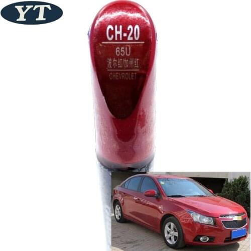 Car scratch repair pen, auto paint pen RED color for Chevrolet Cruze, SAIL,aveo,epica, trax,spark malibu,captiva