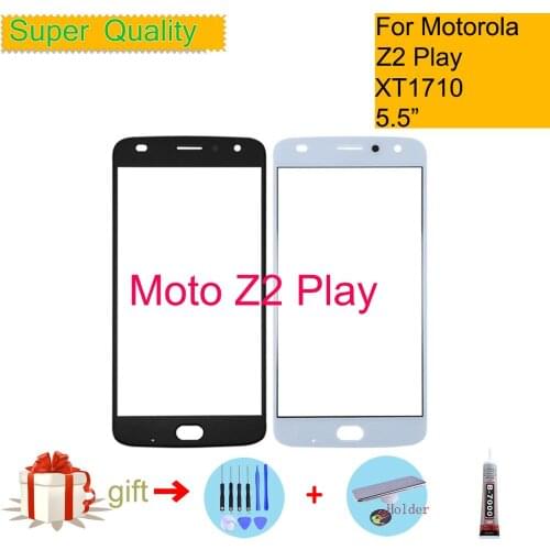 For Motorola Moto Z2 Play XT1710 Touch Screen Front Outer Glass Panel Lens For Moto Z2 Play LCD Front Replacement
