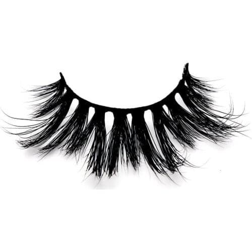 Best-selling Mink Fur False Eyelashes Natural Comfortable Cross Stereo Nude Makeup Natural Handmade Pair Cosmetic Hot Selling